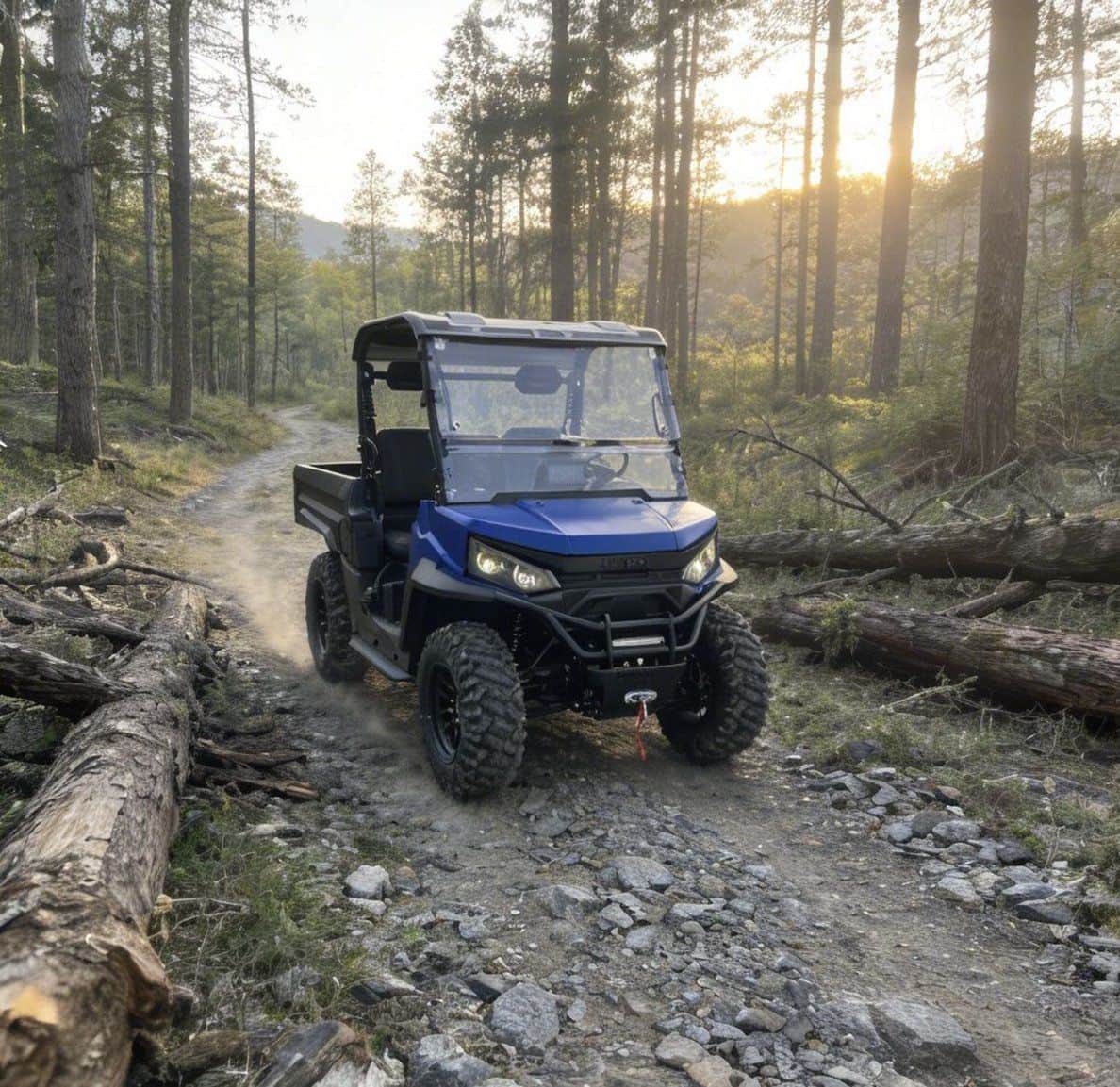 4WD Electric Ranch UTV Farm 73.6V 150Ah Контролер 20KW Peak