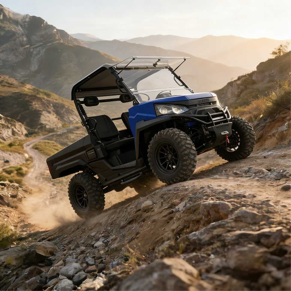 73.6V 150Ah 4WD електрически UTV PKE EPS без ключ за лов във ферма
